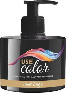 Маска тонуюча для волосся Use Color пісочно-бежевий Profis 300 мл