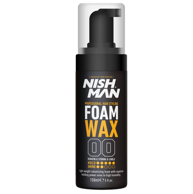 Піна для укладання волосся NISHMAN  Foam Wax 00 150 мл