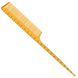 Гребінець з пластиковою спицею Sway Yellow ion + 002