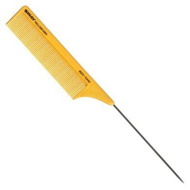 Гребінець з металевою спицею Sway Yellow ion + 003