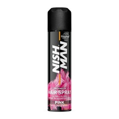 Спрей для волосся фарбуючий NISHMAN Hair Coloring Spray PINK рожевий 150 мл