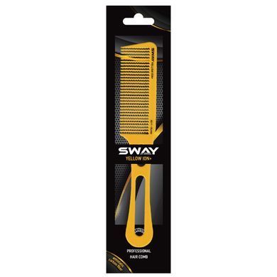 Гребінець для стрижки під машинку Sway Yellow ion + 011