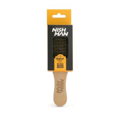 Щітка для бороди NISHMAN Premium Beard Brush