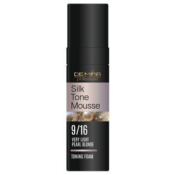 Тонуюча пінка "DeMira Professional" SilkTone Mousse дуже світлий перлинний блонд 9/16 120 мл, дуже світлий перлинний блонд