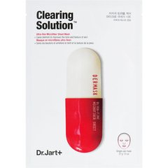 Маска тканинна очищаюча Dermask Clearing Solution Dr.Jart+ 25g