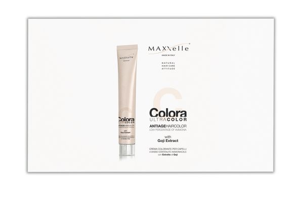 Крем-фарба з низьким вмістом аміаку MAXXelle COLORA ULTRA COLOR (110 відтінки) 100 мл